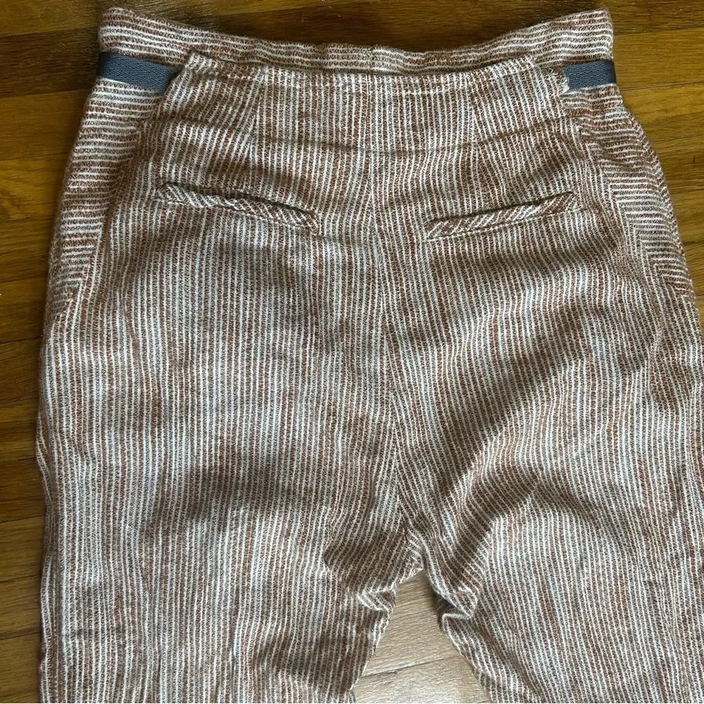 Revolve Free People Light at Sunrise Crop Pants (gray belt version)